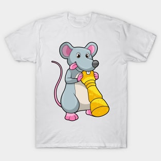 Mouse at Chess with Chess piece Pawn T-Shirt